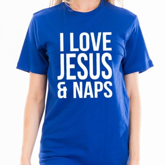 I Love Jesus & Naps Graphic Tee - Picture 3 of 5